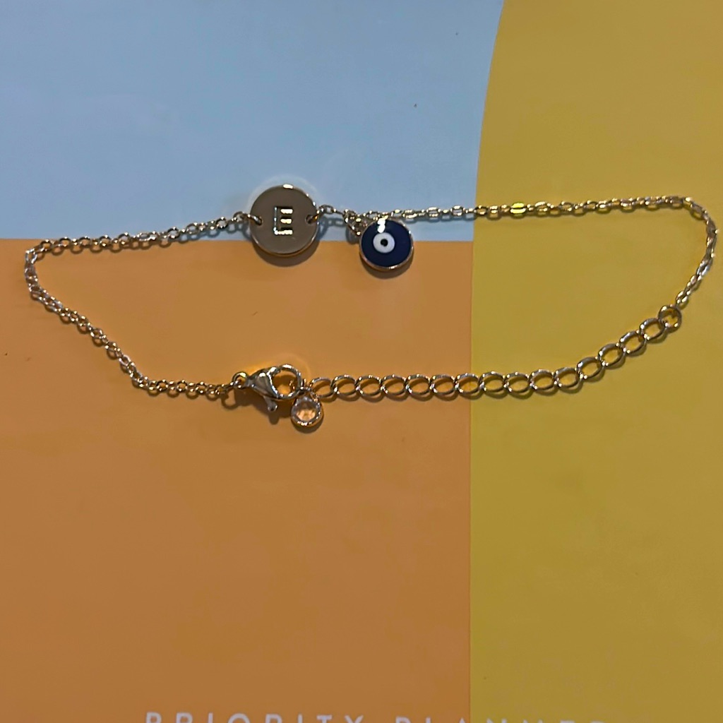 “E” Anklet